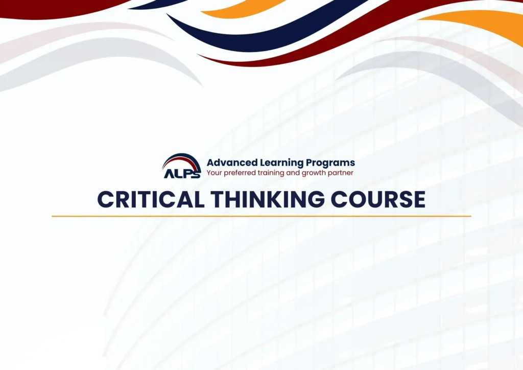 Critical Thinking Course