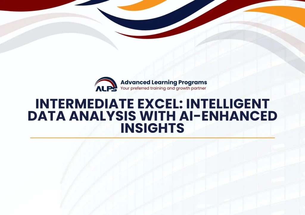 Intermediate Excel: Intelligent Data Analysis with AI-Enhanced Insights